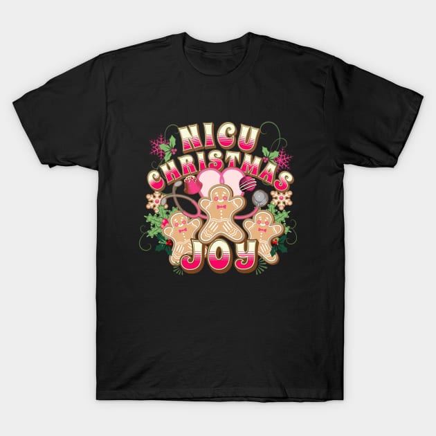 NICU Christmas Joy T-Shirt by Church Store